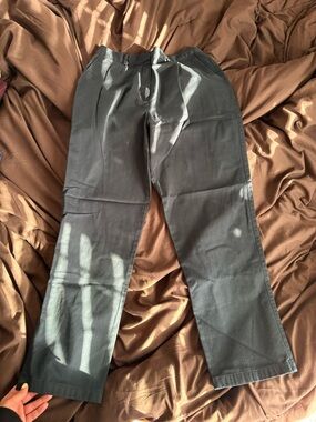 L.L. Bean navy blue Straight-Leg Chinos